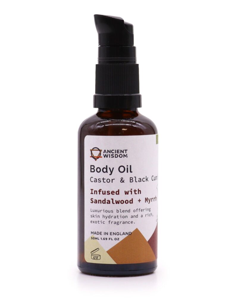 Organic Body Oil 50ml - Sandalwood & Myrrh