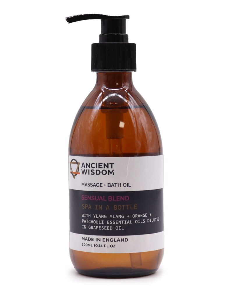 Aromatherapy Massage and Bath Oil - Sensual 300ml