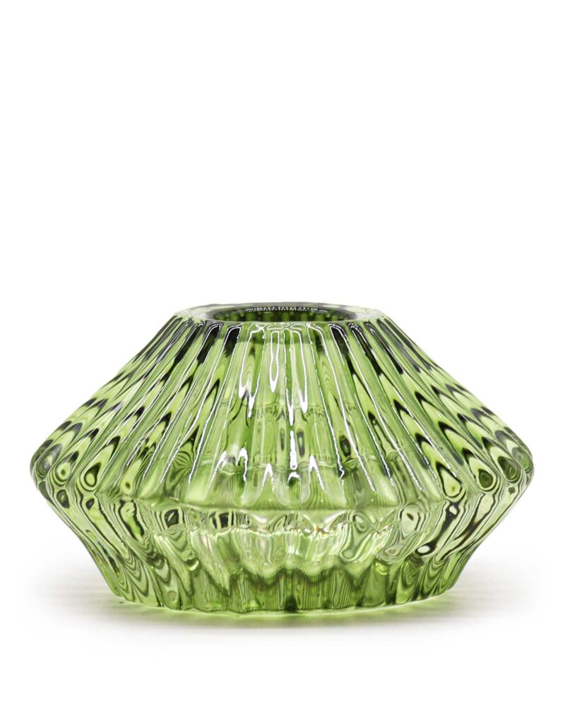 Flower Flip Dinner Candle / Tealight Holder - Garden Jade