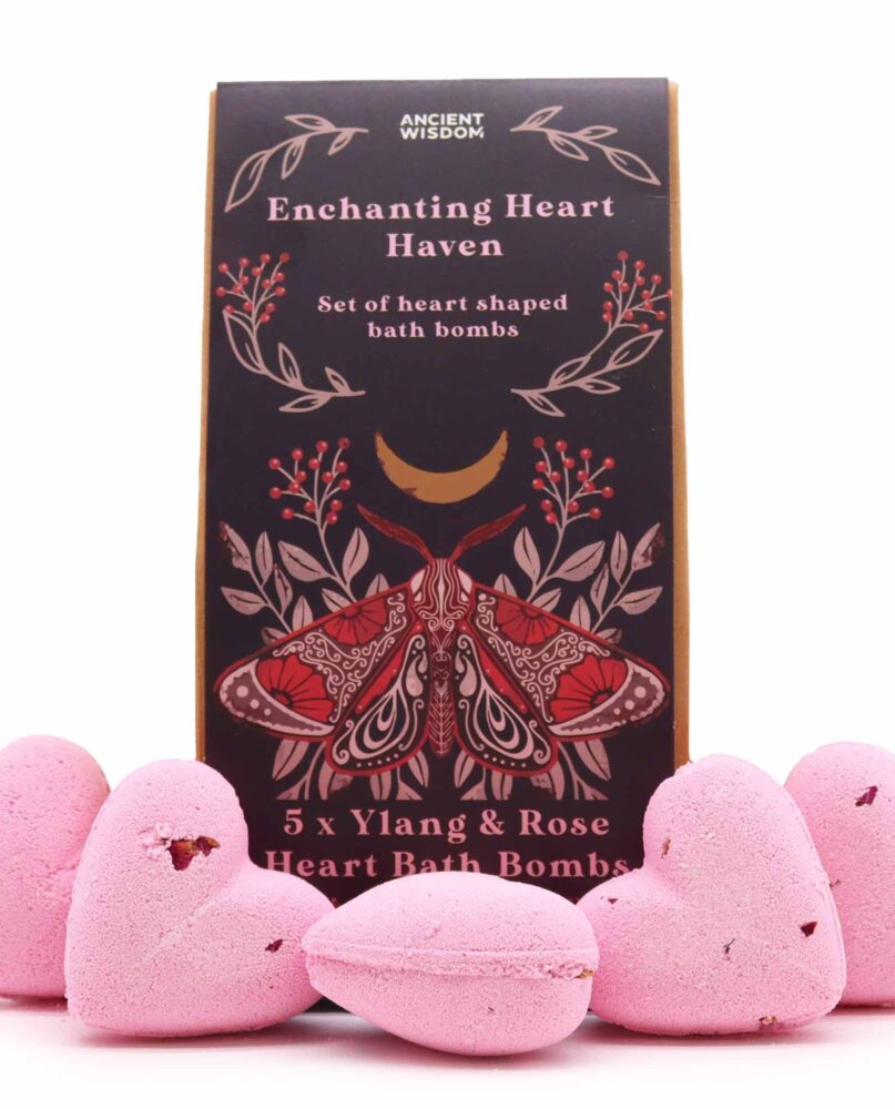 Enchanting Heart Heaven Bath Heart Gift Set