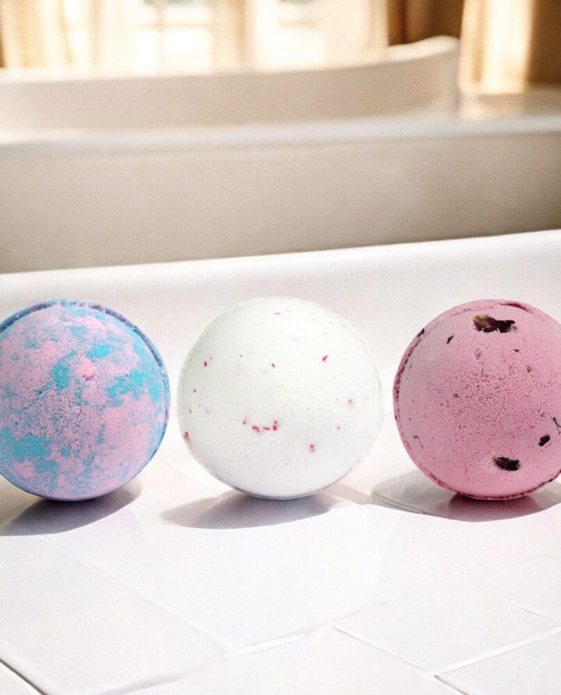 Three Bath Bomb Set