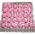 Bath Eggs in a Tray - Cherry