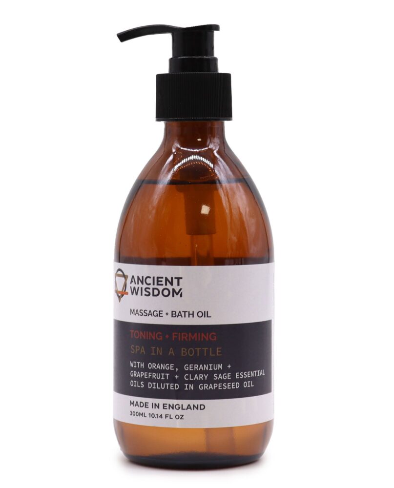 Aromatherapy Massage and Bath Oil - Toning & Firming 300ml