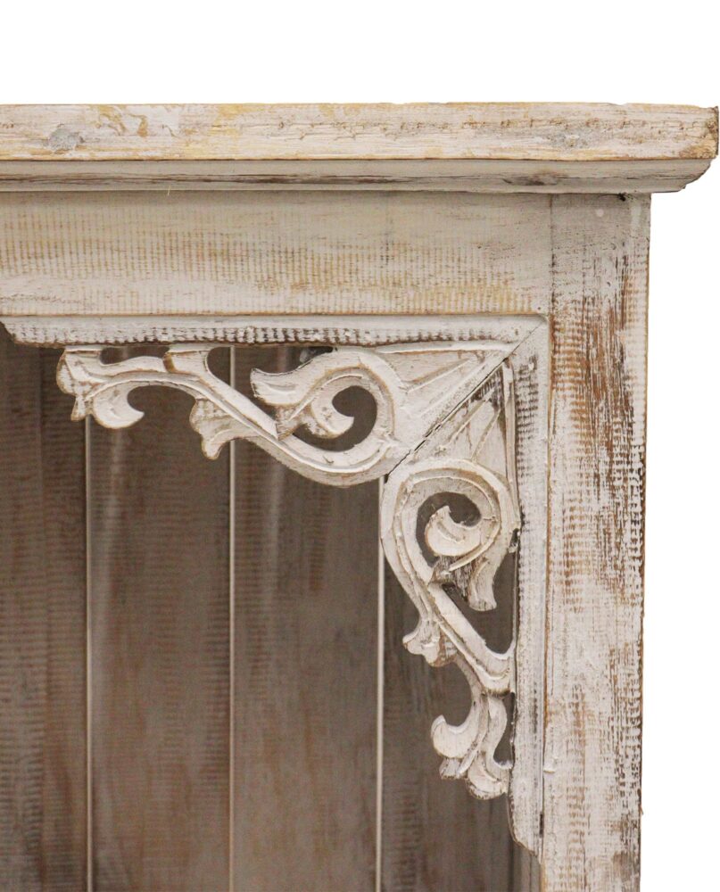 Albasia Bathroom Cabinet - Whitewash