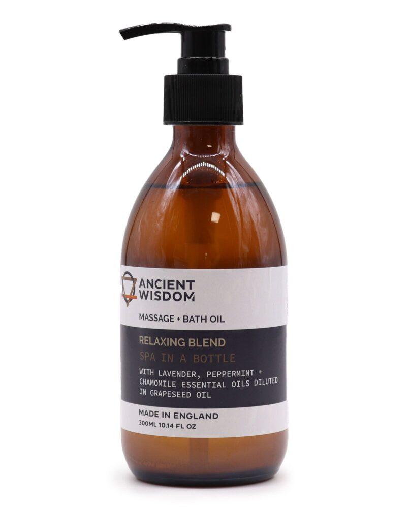 Aromatherapy Massage and Bath Oil - Relaxing 300ml