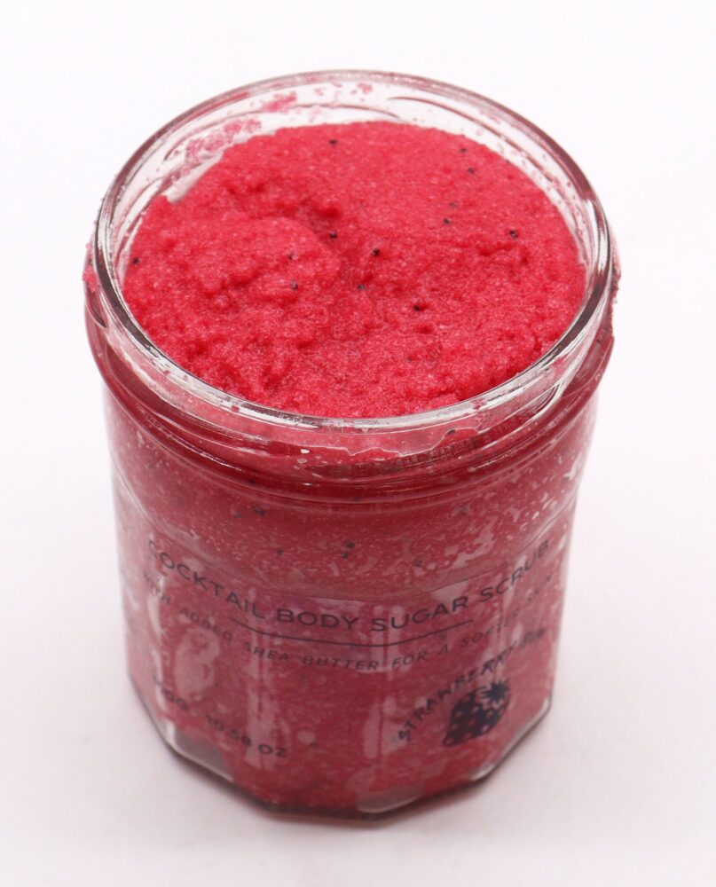 Fragranced Sugar Body Scrub - Strawberry Rum 300g