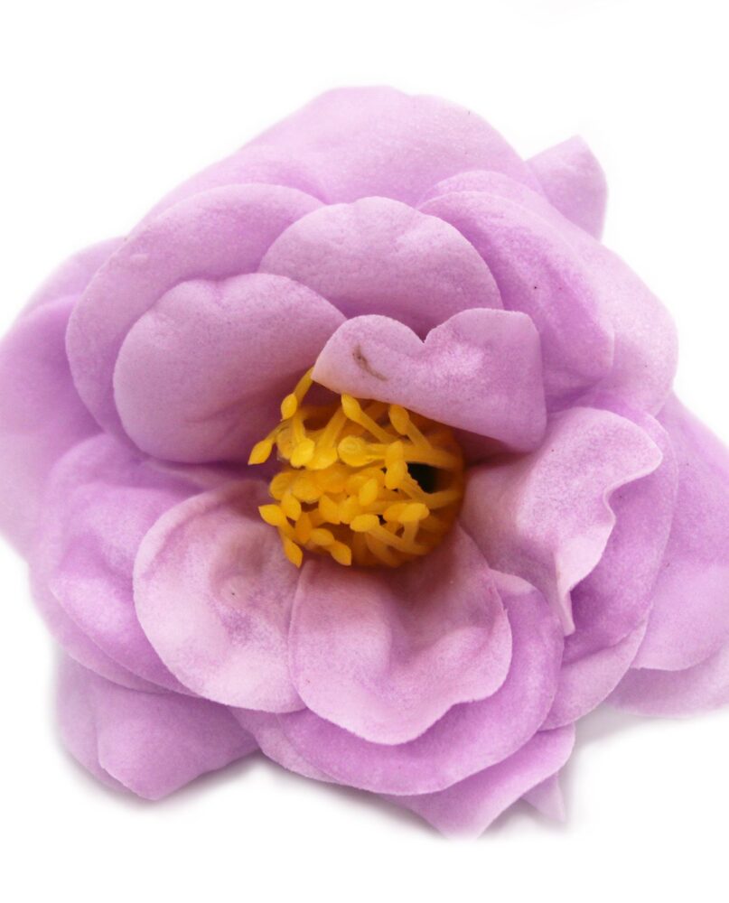 Craft Soap Flower - Camellia - Light Purple