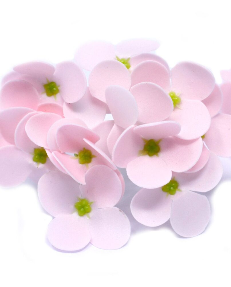 Craft Soap Flowers - Hyacinth Bean - Pink