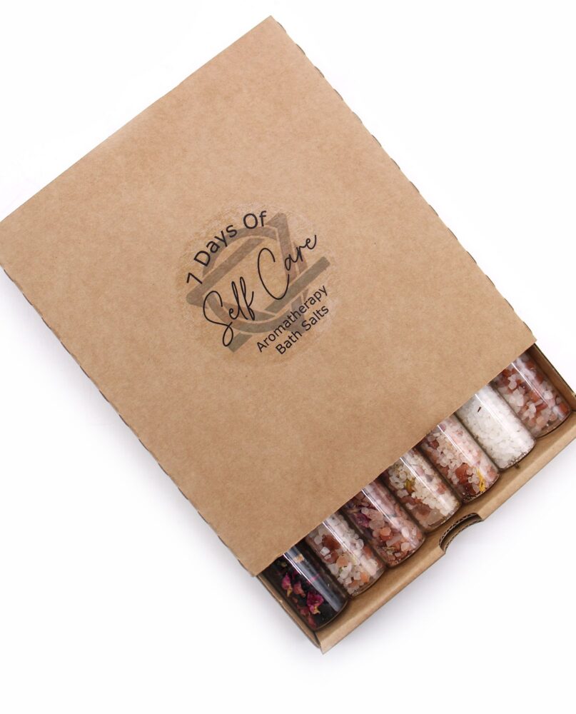 Bath Salts in Vials - Gift Pack of 7