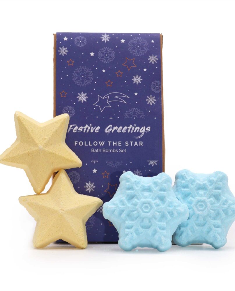 Follow the Star Christmas Bath Bomb Gift Pack