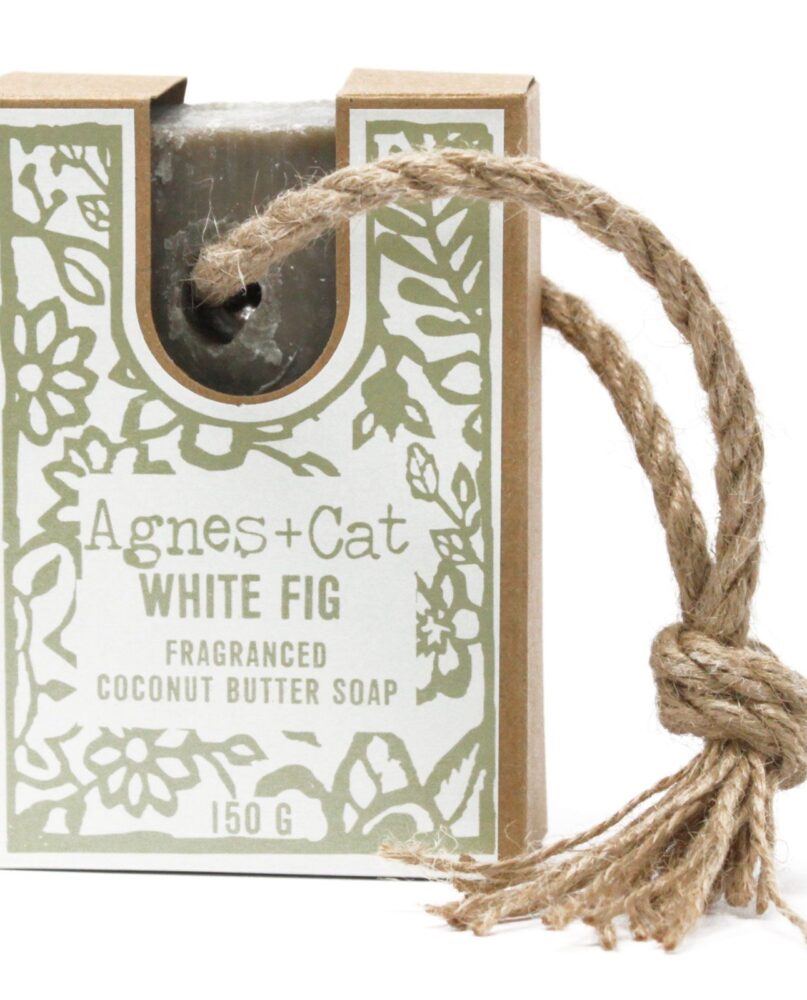 Soap On A Rope - White Fig