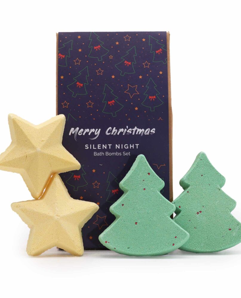 Silent Night Christmas Bath Bomb Gift Pack
