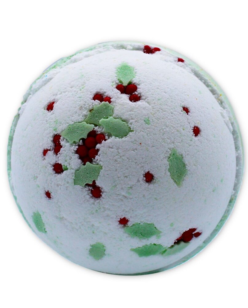 Christmas Bath Bomb - Holly Berry & Mistletoe