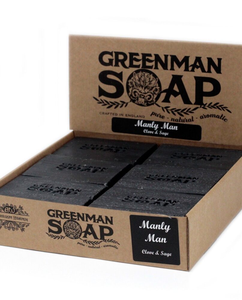 Greenman Soap Slice 100g - Manly Man