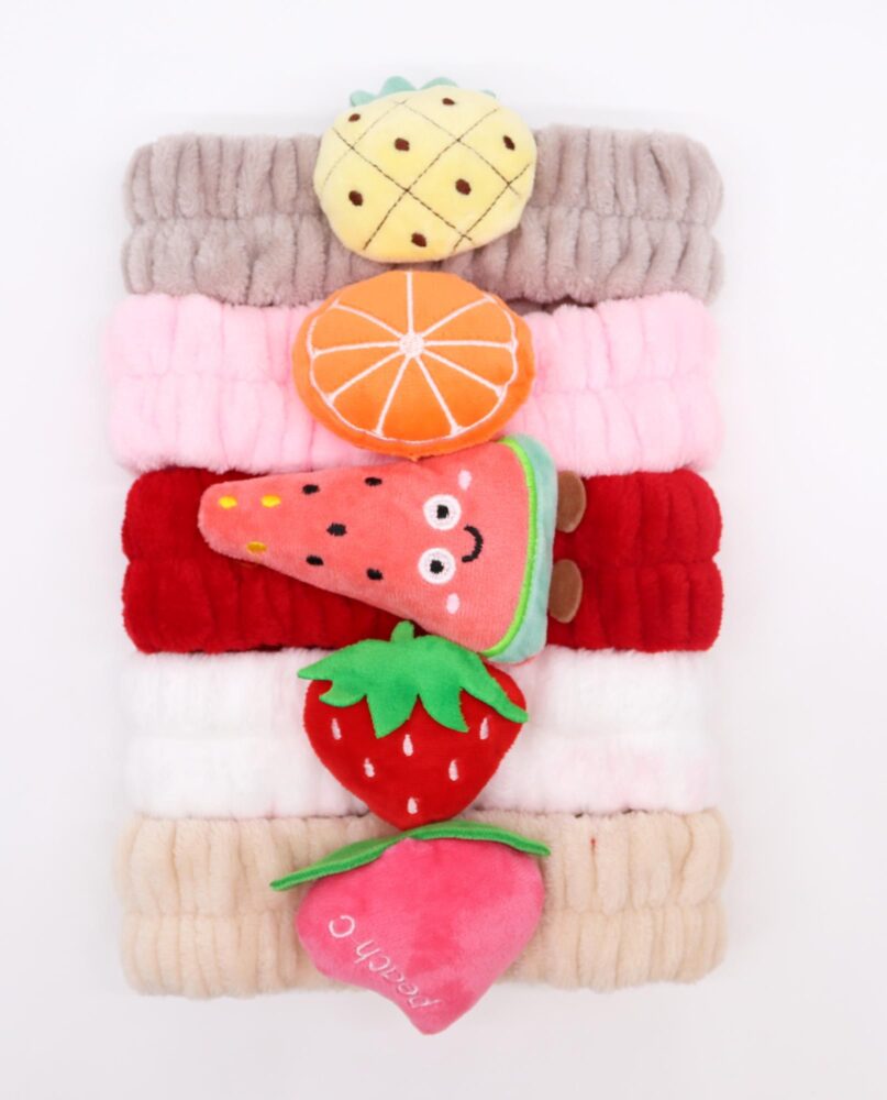 Cute Makeup Headbands - Fruity Selection (assorted)
