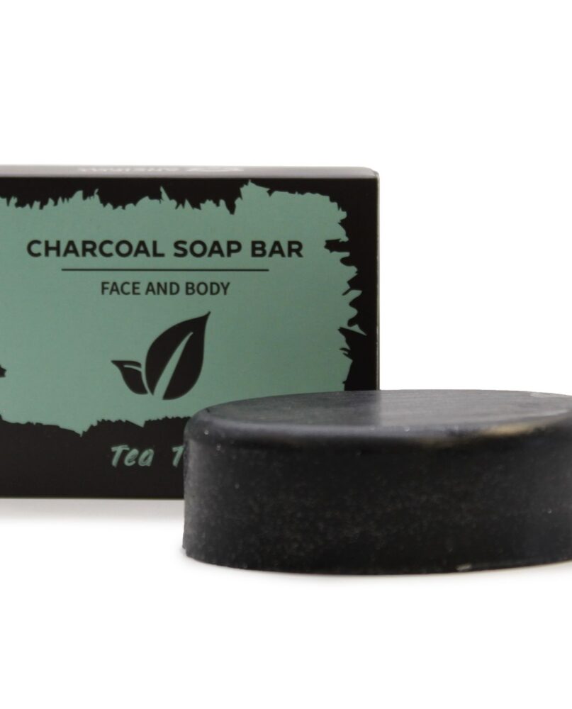 Charcoal Soap 85g - Tea Tree