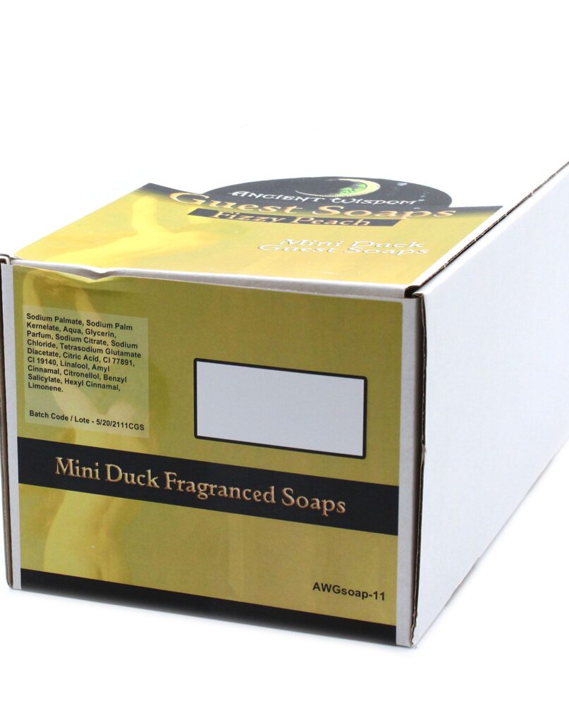 Yellow Duck Guest Soap - Fizzy Peach