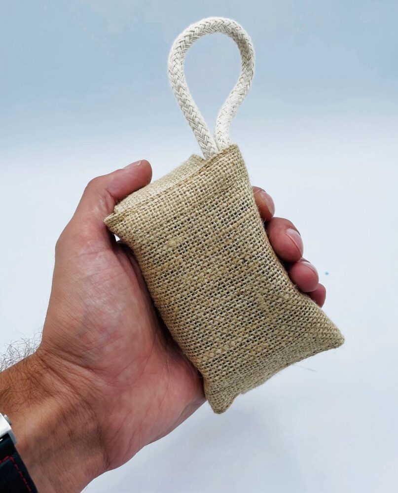 Jute Scrub Soap Pouch - Natural