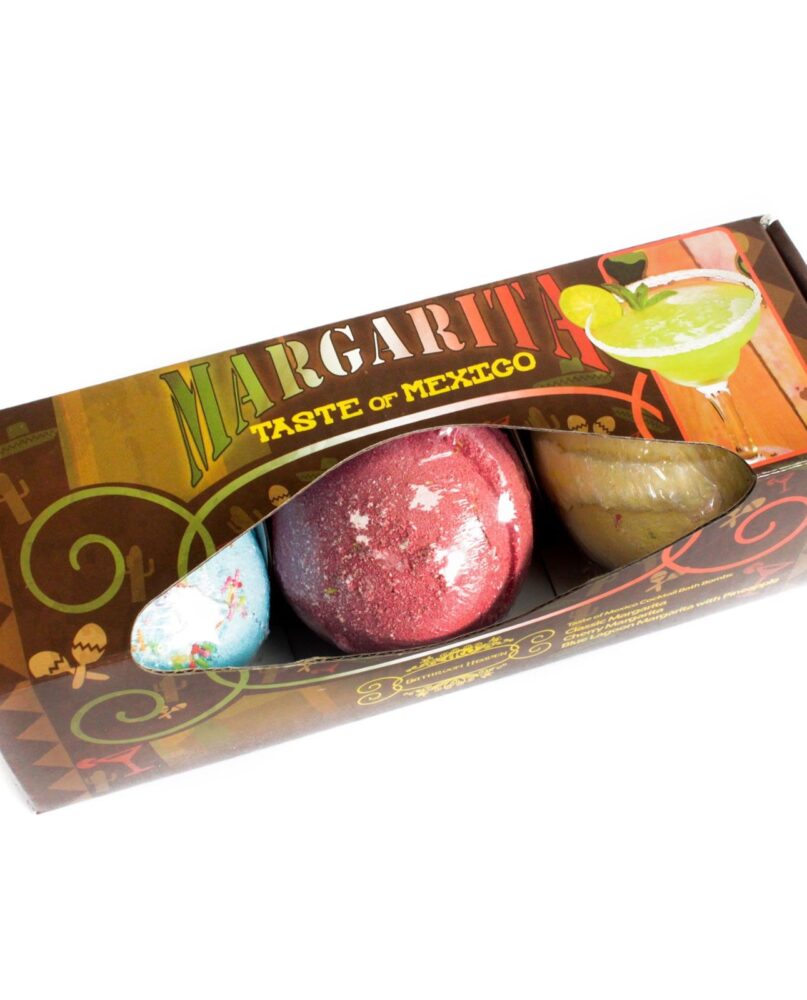 Set of Three Margarita Bath Bombs