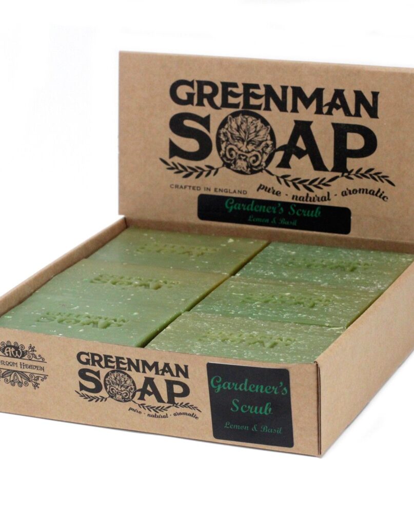 Greenman Soap Slice 100g - Gardener's Scrub
