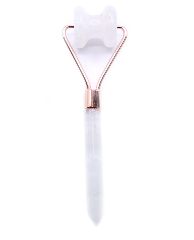 Gemstone Jawline Roller - Rock Quartz