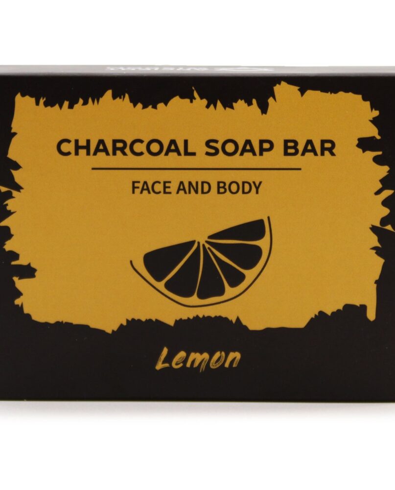 Charcoal Soap 85g - Lemon