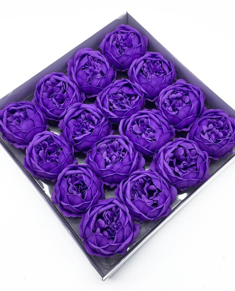 Craft Soap Flower - Ext Large Peony - Lavender