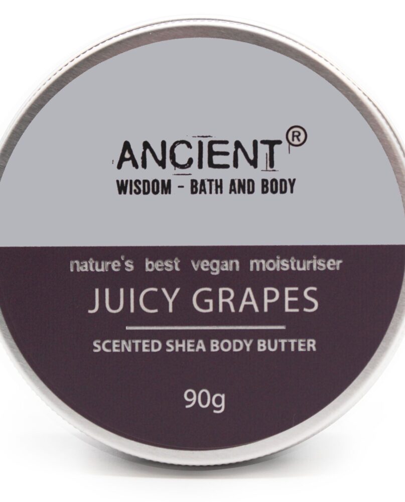 Scented Shea Body Butter 90g - Juicy Grapes
