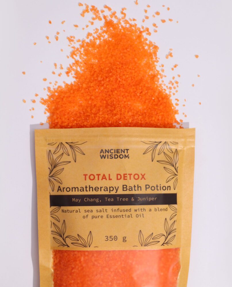 Aromatherapy Bath Potion in Kraft Bag 350g - Total Detox