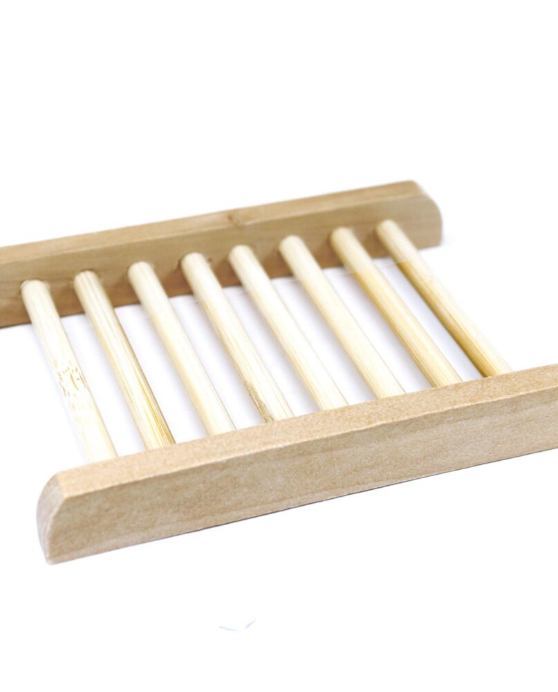 Hemu Wood Soap Dish - Ladder