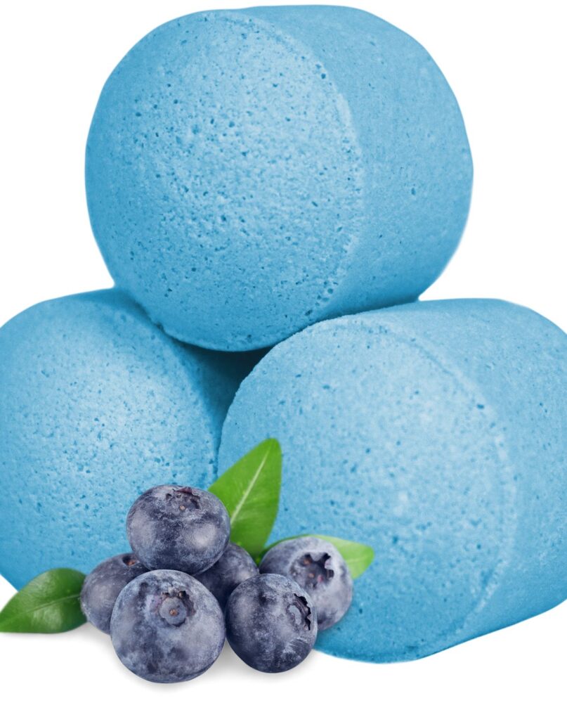 1.3 Kg Box of Chill Pills (Mini Bath Bombs) - Blueberry