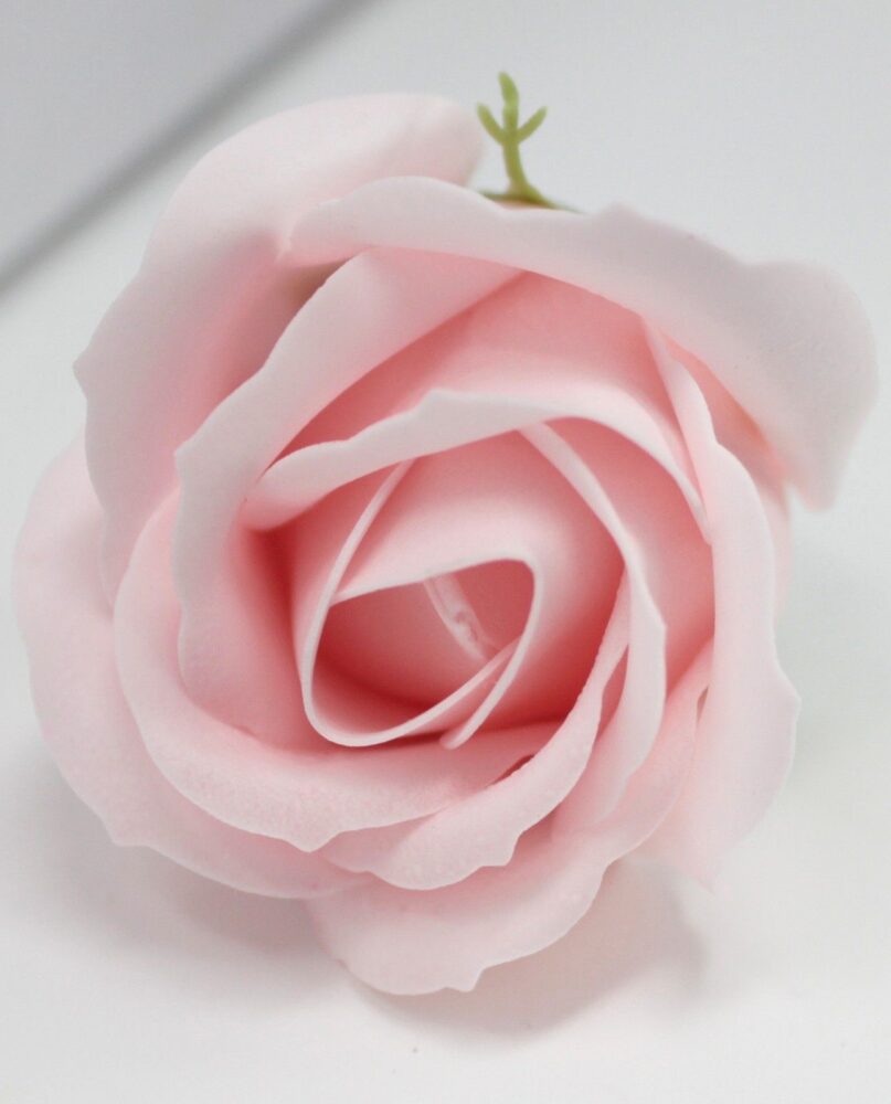 Craft Soap Flowers - Med Rose - Pink