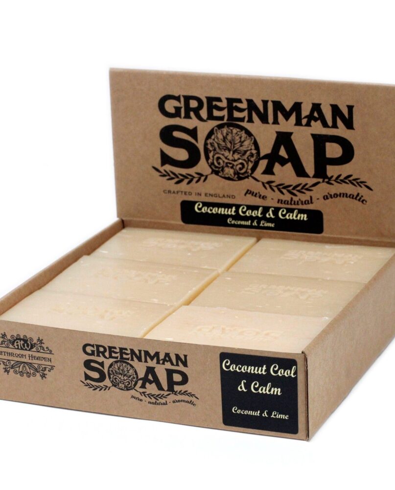 Greenman Soap Slice 100g - Coconut Cool & Calm