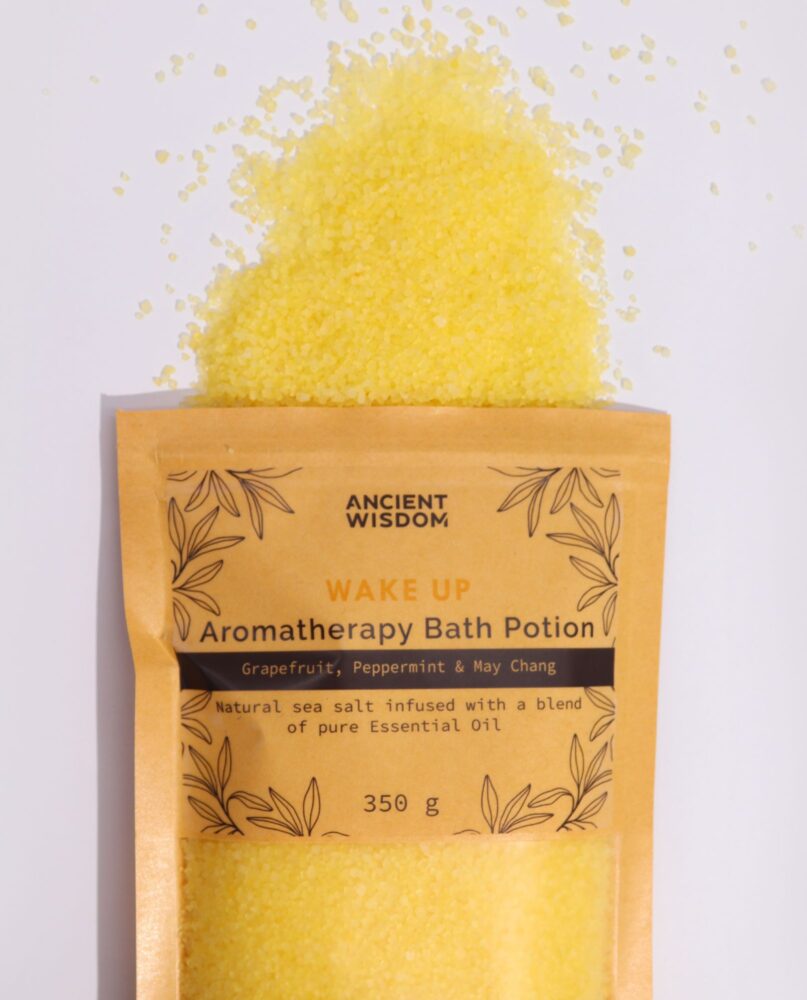 Aromatherapy Bath Potion in Kraft Bag 350g - Wake Up