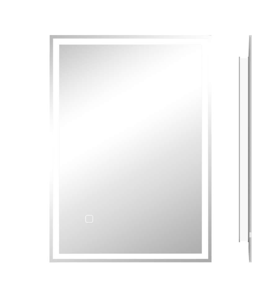 70 X 50cm LED Bathroom Mirror With Lights, Dimmable Makeup Mirror, Vanity Mirror With 3 Colour, Smart Touch, Anti-Fog