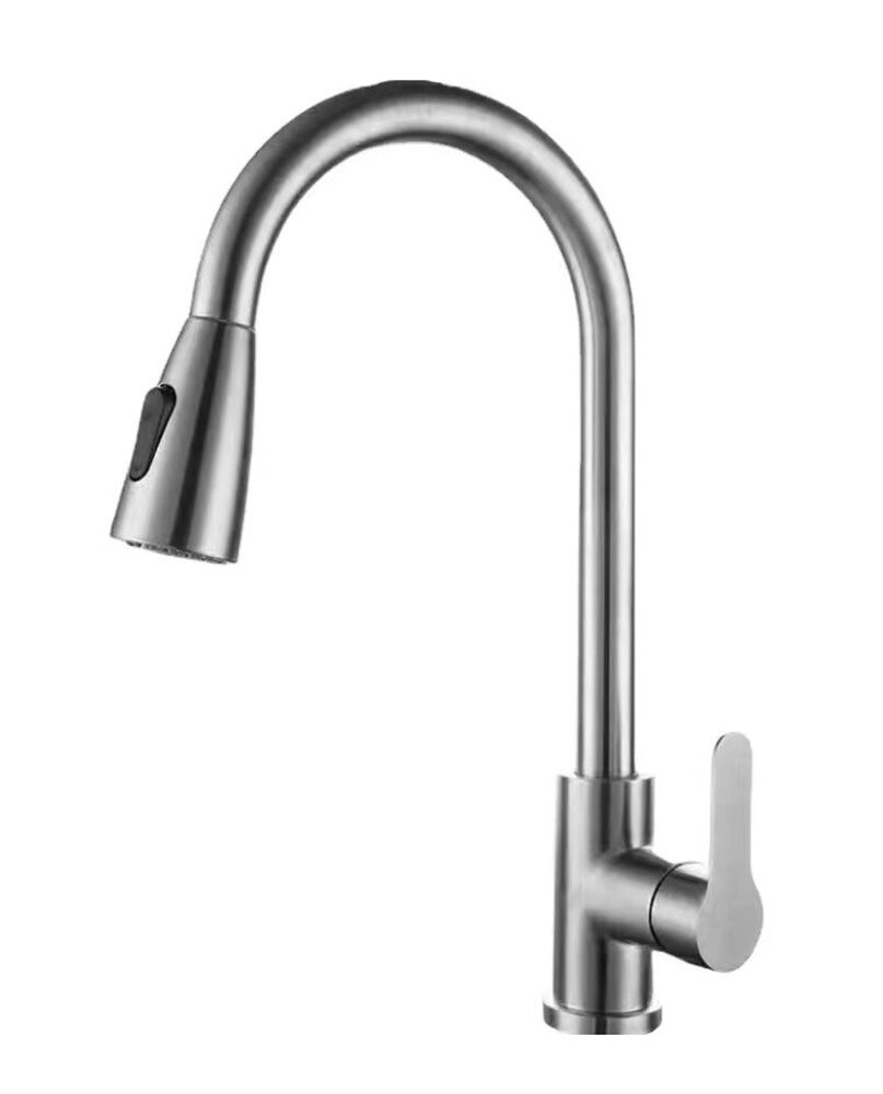 Kitchen Tap, 2 Modes 360 Swivel Spout Kitchen Sink Mixer Tap