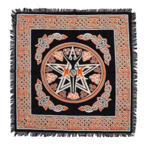 Esoteric Fringed Altar Cloth -  Earth Mother