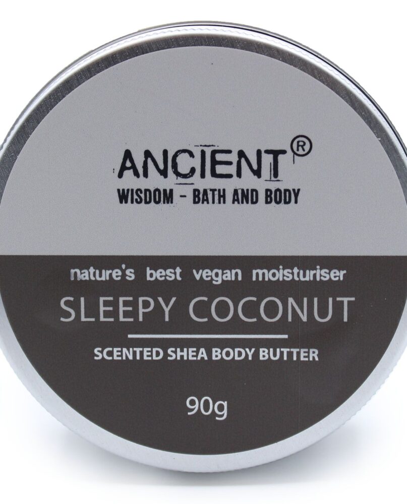 Scented Shea Body Butter 90g - Sleepy Coconut