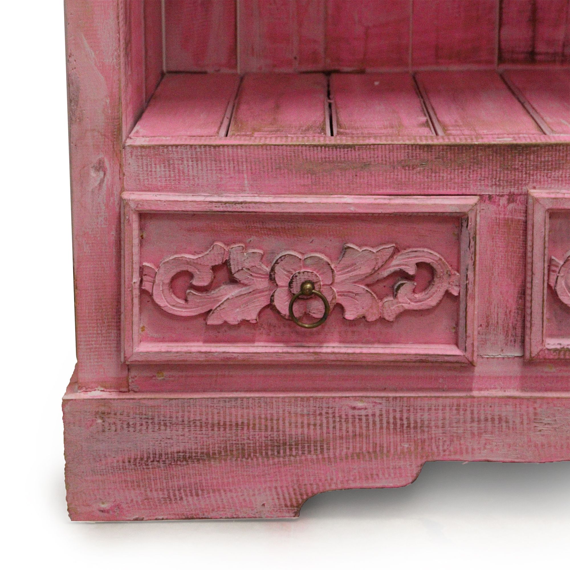 Albasia Bathroom Cabinet - Pinkwash - Image 4