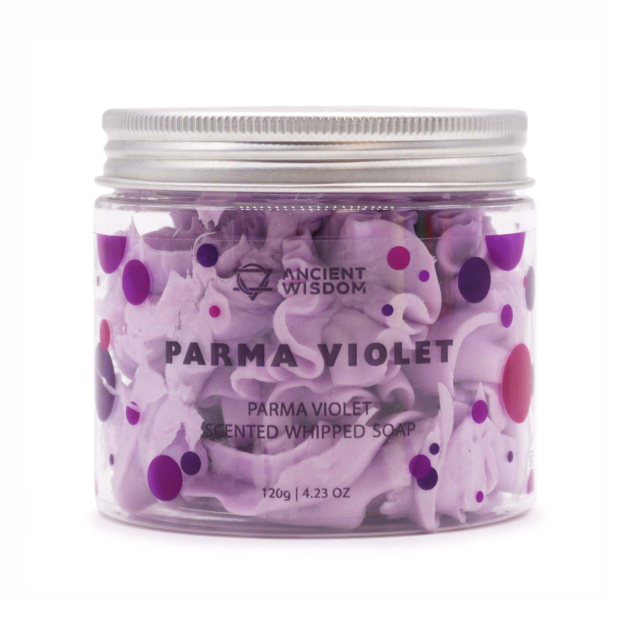 Parma Violet Whipped Soap 120g - Image 3