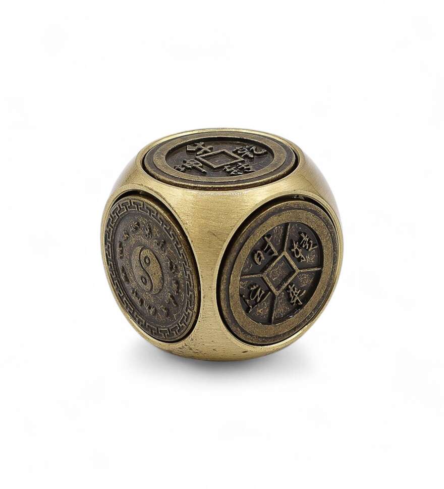 Feng Shui Fortune - Traditional Zodiac Symbol Dice