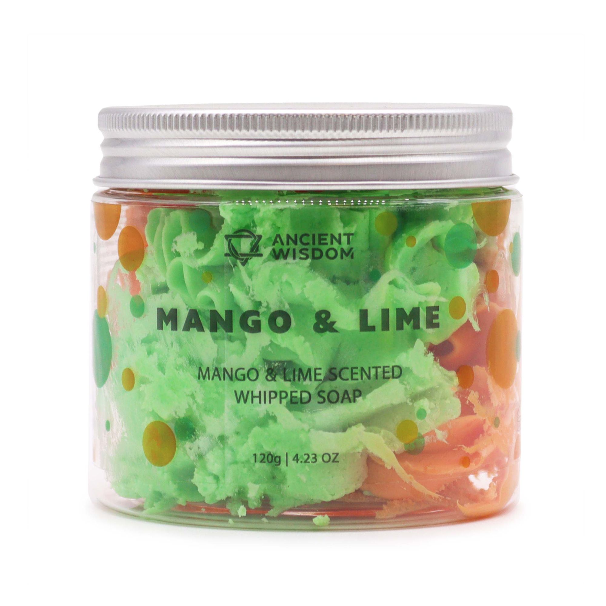 Mango & Lime Whipped Soap 120g - Image 3