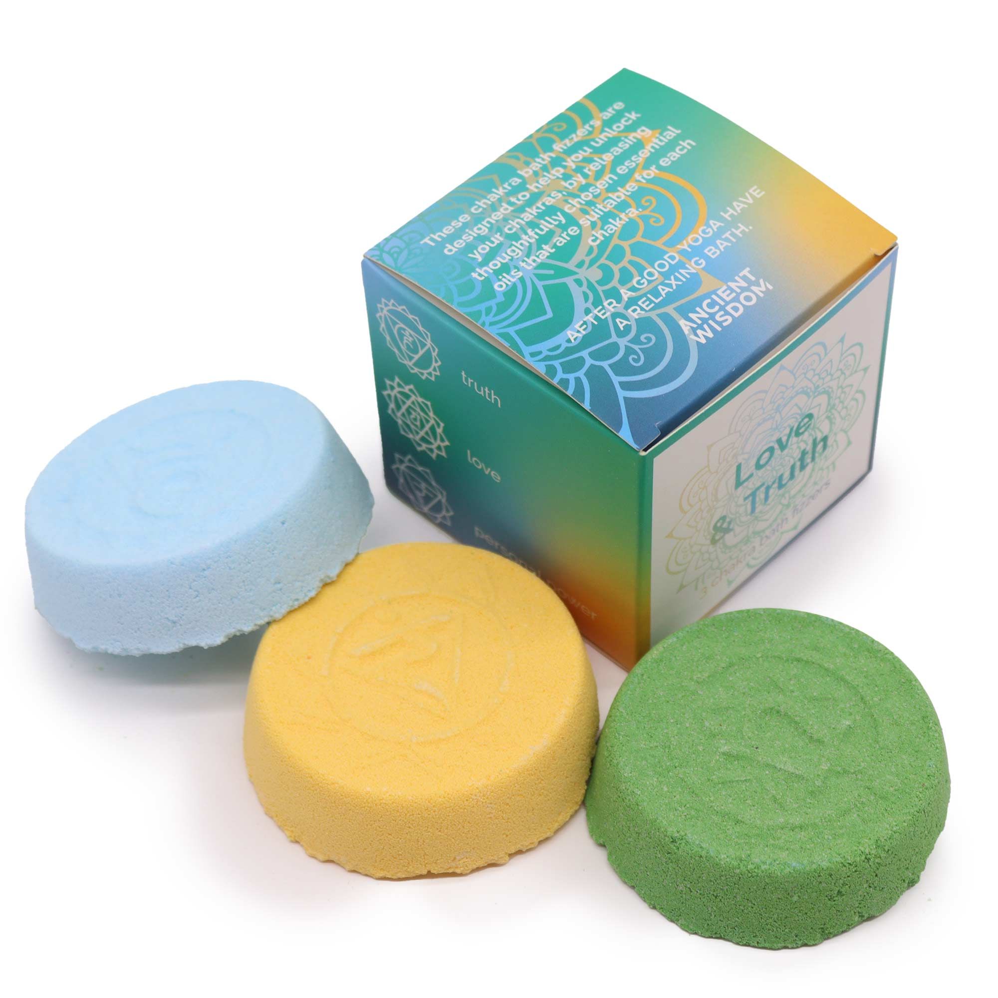 Chakra Bath Fizz - Small box - Love & Truth - Image 2