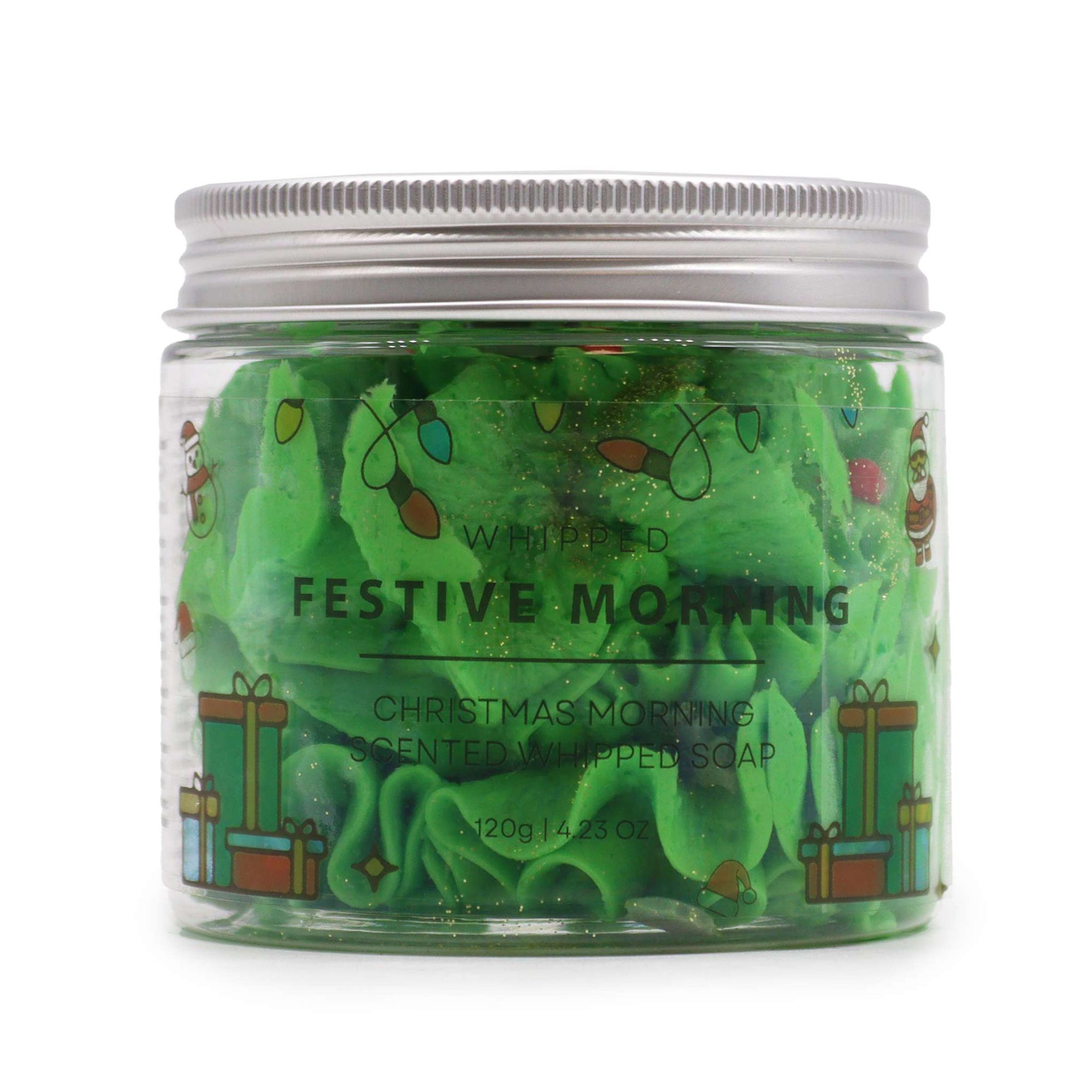 Festive Morning Whipped Soap 120g - Image 4