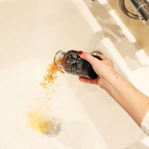 Ancient Witch Bath Spell Potion & Citrine Crystal Amulet - Success