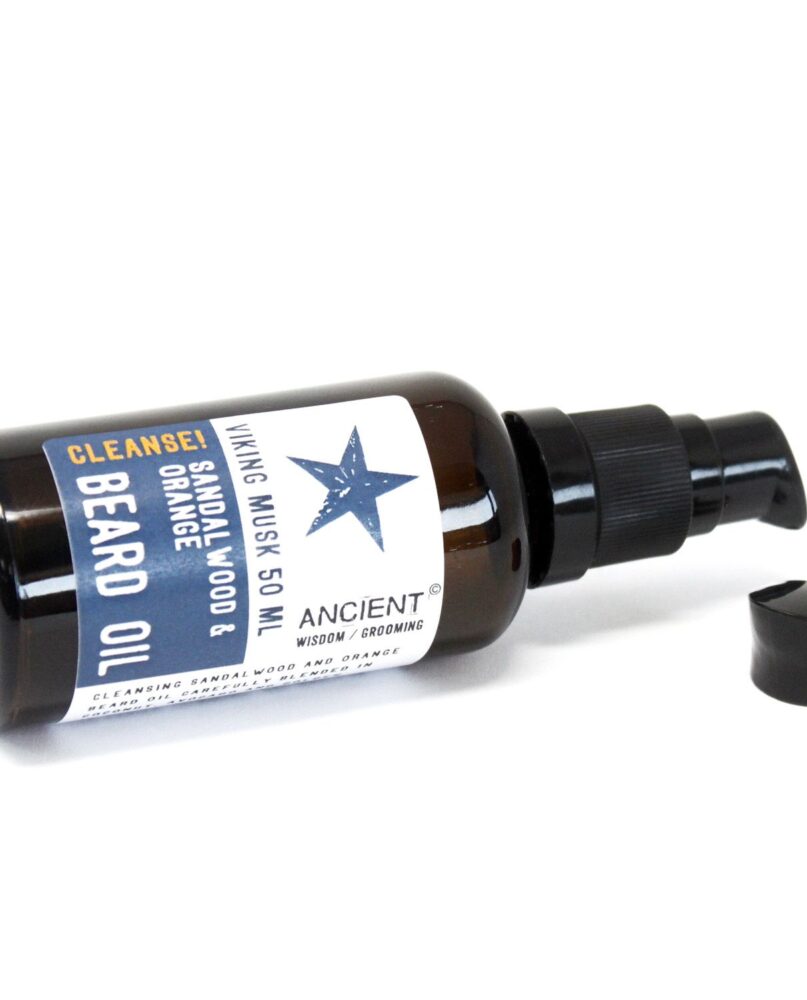 50ml Beard Oil - Viking Musk - Cleanse!
