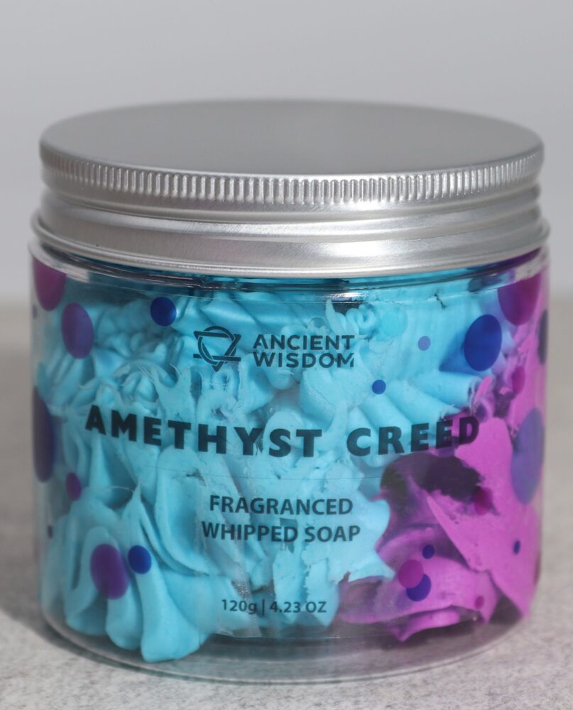 Amethyst Creed Whipped Cream Soap 120g