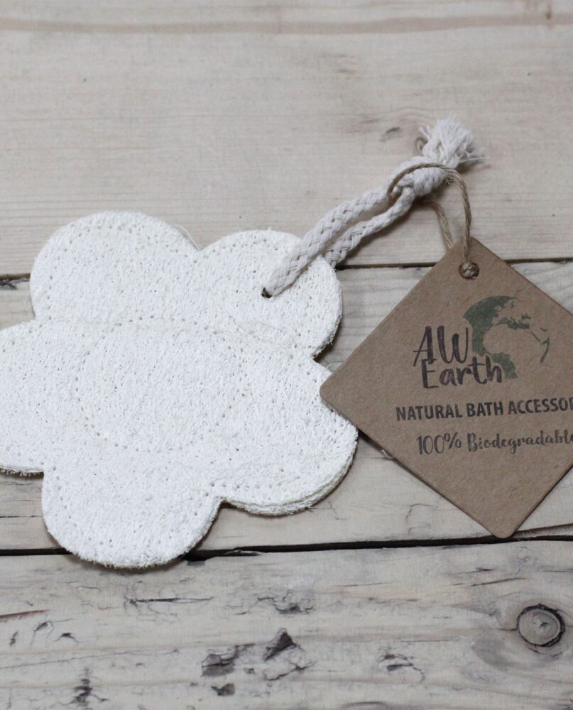 Natural Loofah Body Scrubs - Flower