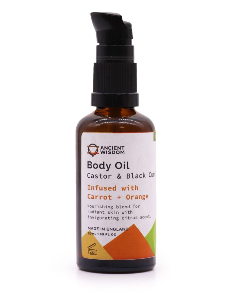 Organic Body Oil 50ml - Carrot & Orange