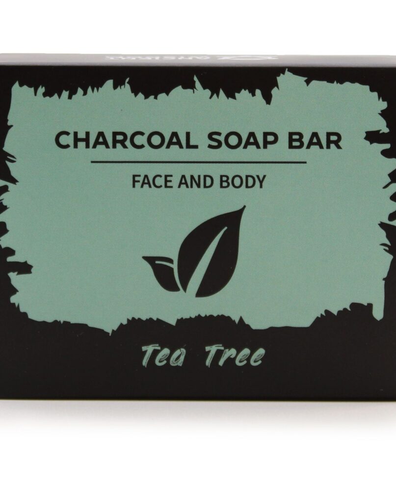 Charcoal Soap 85g - Tea Tree